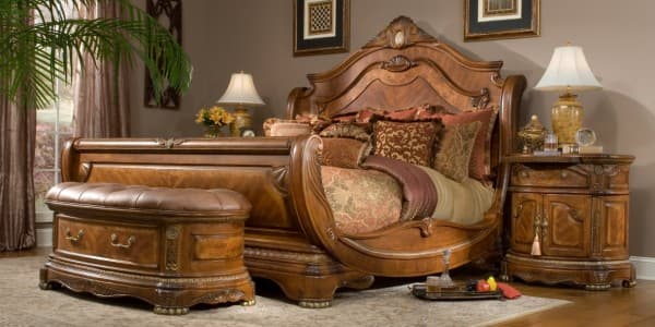 Кровать в форме санок Размер Queen