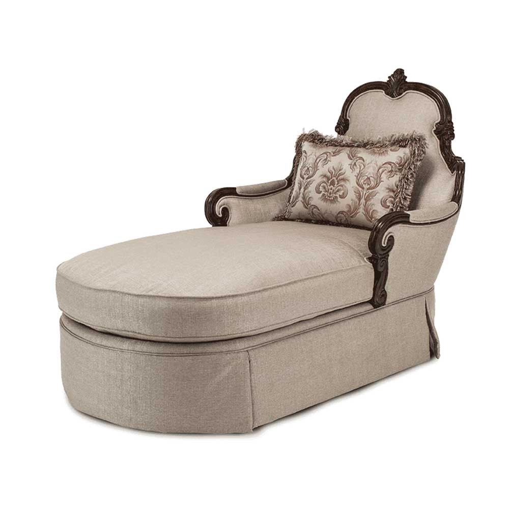 Кресло-отоманка Chaise Stone Lt. Espresso