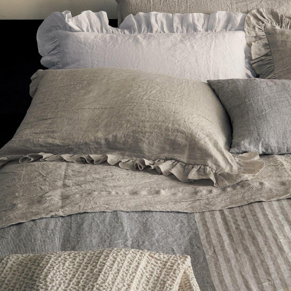 Постельное белье La Perla Home Soffio Duvet Cover графит