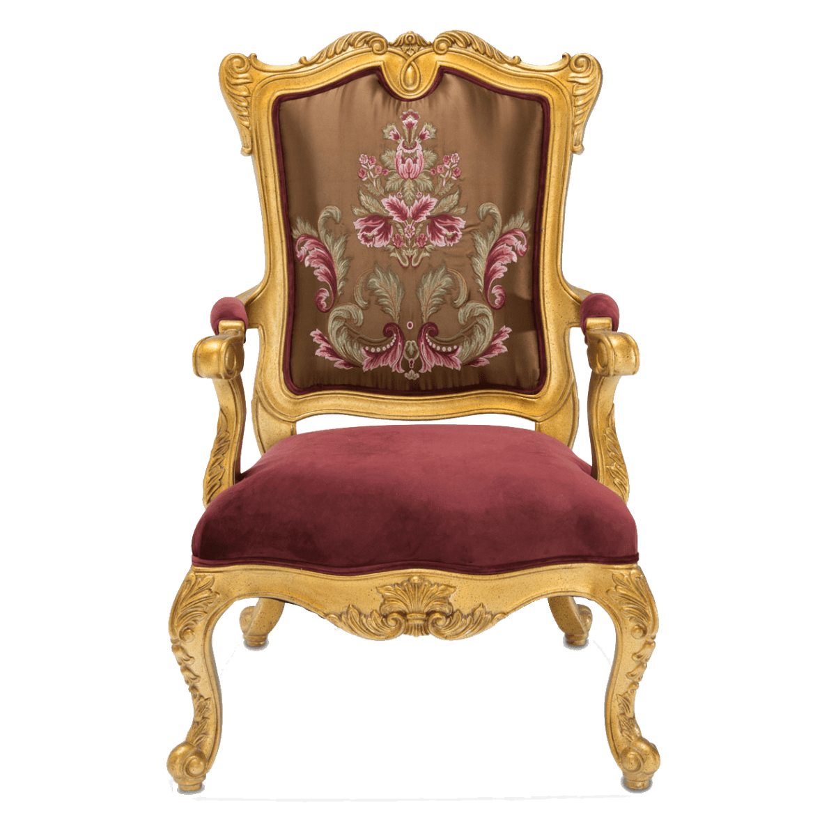 Стул акцентный Monique Antique Gold