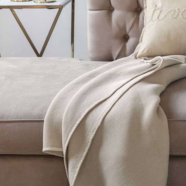 Плед La Perla Home Jolie Quilt белый