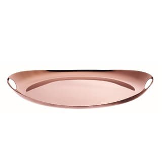 Поднос с ручками резной Due Bronze Mirror