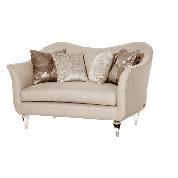 Софа Loveseat Platinum, хрустальные ножки