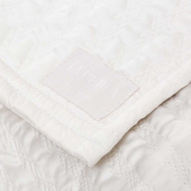 Плед La Perla Home Cleopatra Quilt белый