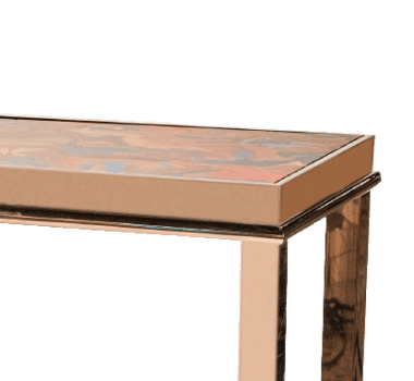 Консоль Mystique Console Table Rose Gold