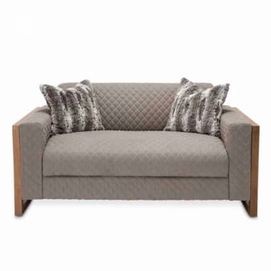 Софа Loveseat, Acacia обивка Gray