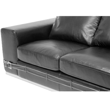 Ciras софа Loveseat Black